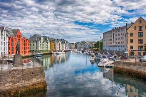 Sunny Apartment In Alesund City Luaran gambar